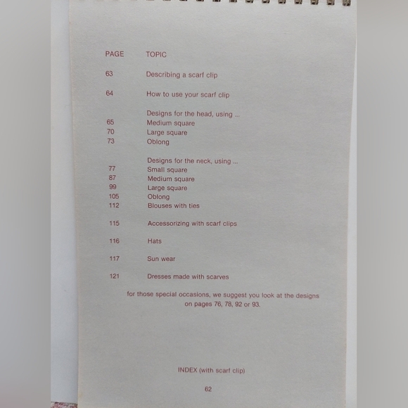 Vintage* The Magic of Scarf Fashion with the Scarf Clip: The Knaughty Look - Picture 7 of 9